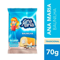 Bolinho Recheado Ana Maria Baunilha 70g