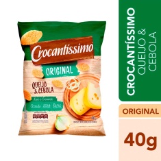 Salgadinho Sabor Queijo e Cebola Crocantíssimo Pullman 40g