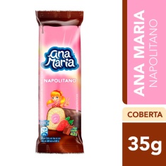 Bolinho Recheado Napolitano Ana Maria 45g