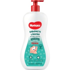 Sabonete Líquido Suave Turma da Mônica Huggies 600ml