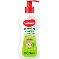 Sabonete Infantil Líquido Huggies Camomila 200ml
