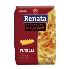 Macarrão Grano Duro Renata Fusilli 500g