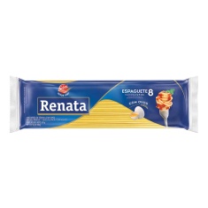 Macarrão Ovos Espaguete 8 Renata 500g
