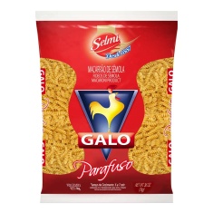 Macarrão Sêmola Parafuso Galo 1Kg