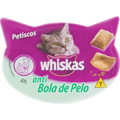 Petisco para Gatos Anti Bola de Pelo Whiskas 40g