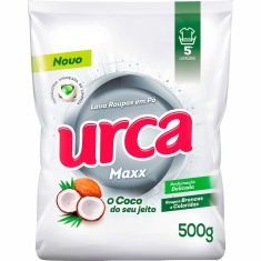 Lava Roupa Pó Urca Coco 500g