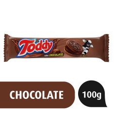 Biscoito Recheado de Chocolate Toddy 100g