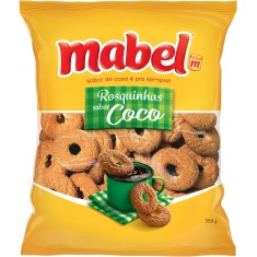 Biscoito Rosca de Coco Mabel 350g