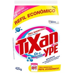 Tira Manchas em Pó para Roupas Brancas Tixan Ypê Refil 420g