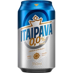 Cerveja Zero Álcool Itaipava 350ml