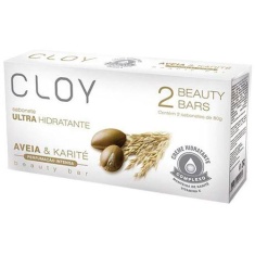 Sabonete Beauty Bars Aveia & Karité Cloy 2X80g