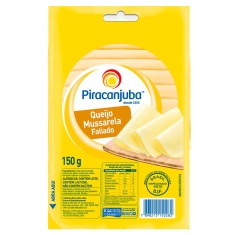 Queijo Mussarela Fatiado Piracanjuba 150g