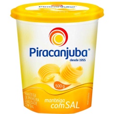 Manteiga com Sal Piracanjuba 500g