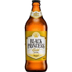 Cerveja Premium Gold Black Princess 600ml