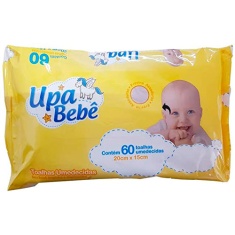 Lenço Umedecido Upa Bebê 60 Und