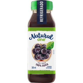 Suco de Uva & Maçã Refrigerado Natural One 300ml