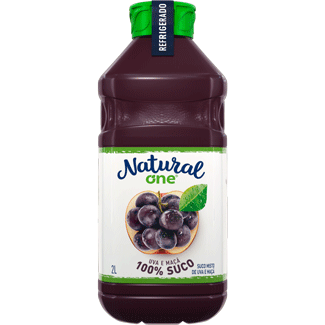 Suco de Uva e Maçã Refrigerado Natural One 2L