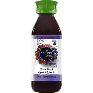 Suco Misto Special Blend Uva e Maçã Natural One 180ml