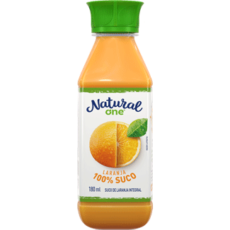 Suco Integral Laranja Refrigerado Natural One 180ml