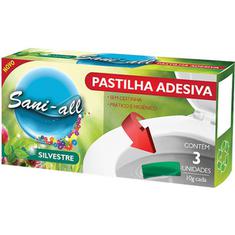 Pastilha Adesiva Silvestre Sani-all 3un.