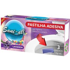Pastilha Adesiva Lavanda Sani-all 3un.