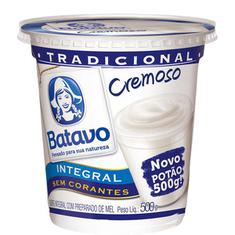 Iogurte Natural Integral Batavo 500g