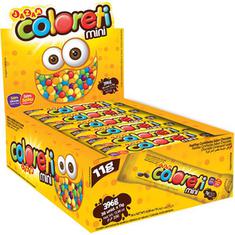 Confeito Coloreti Mini Chocolate Jazam 36x11g
