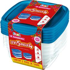 Pote 196 Sanremo 530ml Leve 5 Pague 4 un.
