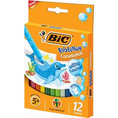 Canetinha 12 Cores Kid Couleur Bic