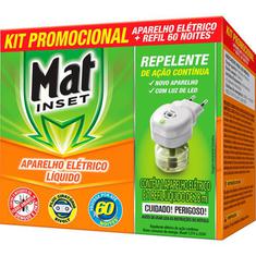 Inseticida Elétrico Aparelho Mat Inset 60 noites Promocional