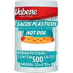 Saco Plástico para Hot Dog Vabene 500un.
