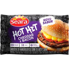 Sanduíche de Cheddar com Bacon Hot Hit Seara 145g