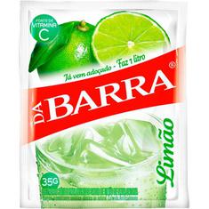 Refresco em Pó Sabor Limão Da Barra 35g