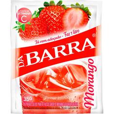 Refresco em Pó Sabor Morango Da Barra 35g