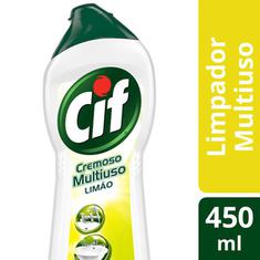 Limpador Multiuso Cremoso Limão Cif 450ml