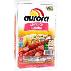 Linguiça Fininha Defumada Aurora 220g