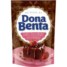 Mistura para Bolo sabor Chocolate com Morango Dona Benta 400g