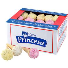 Doce Sorvete Seco Princesa 1,1kg 50un.