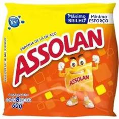 Lã de Aço Assolan 8un