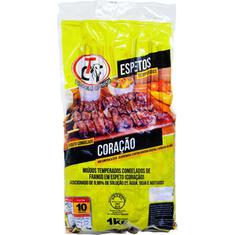 Espeto de Coração de Frango Congelado TC 1kg