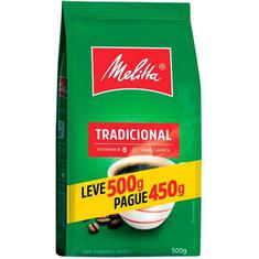 Café Tradicional Melitta Leve 500g Pague 450g
