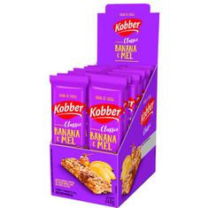 Barra de Cereal Sabor Banana e Mel Kobber 12x20g