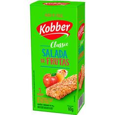 Barra de Cereal Sabor Salada de Frutas Kobber 3x20g