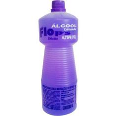Álcool Líquido Lavanda Flop's 1L