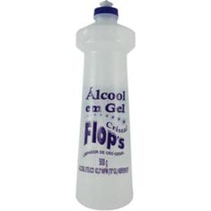 Álcool Gel 65° Cristal Flop's 500g