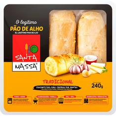 Pão de Alho Tradicional Santa Massa 240g