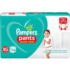 Fralda Pampers Pants Ajuste Total XG 46 unidades