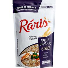 Arroz Branco + 3 Grãos Ráris 800g
