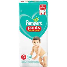 Fralda Pampers Pants Ajuste Total G 52 unidades