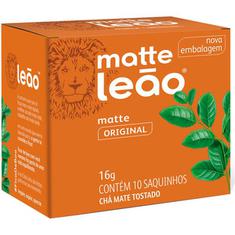 Chá Matte Natural Leão 10 Sachês